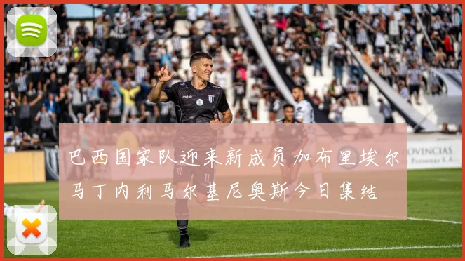 巴西国家队迎来新成员加布里埃尔马丁内利马尔基尼奥斯今日集结